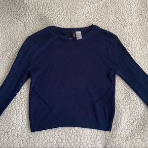 H&M Divided Cropped Sweater - S